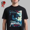 Metallica M72 Seattle WA Night 1 Merch Tee At Lumen Field On August 30 2024 M72 North American Tour Final US No Repeat Weekend The Wolf Art Two Sides Unisex T-Shirt