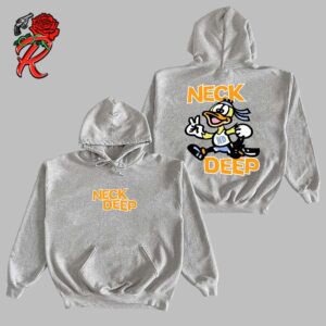 Neck Deep Duck Cartoon Merch Two Sides Unisex Hoodie T-Shirt