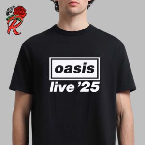 Oasis Live 25 UK And Ireland Summer Tour 2025 Merch Logo Unisex T-Shirt