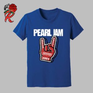 Pearl Jam Foam Finger Tee Merch For The Windy City Chicago IL At Wrigley Field On August 29 And 31 2024 Unisex T-Shirt