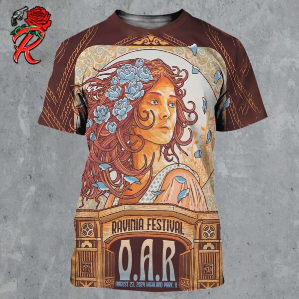 Ravinia Festival OAR Poster For Highland Park IL On August 23 2024 All Over Print Shirt