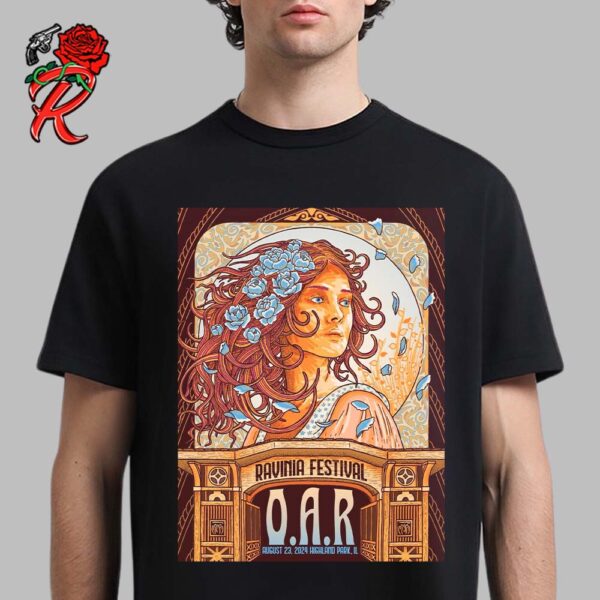 Ravinia Festival OAR Poster For Highland Park IL On August 23 2024 Classic T-Shirt