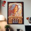 Tedeschi Trucks Band Poster For Bethel NY At Bethel Woods Center For The Arts On August 25 2024 Home Decor Poster Canvas