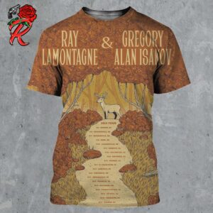 Ray Lamontagne And Gregory Alan Isakov 2024 Tour Dates List All Over Print Shirt