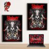 Slipknot 25th Anniversary 2024 Tour Poster In Noblesville IN At Ruoff Music Center On August 6 2024 Home Decor Poster Canvas