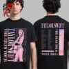 Taylor Swift The Eras Tour TTPD Live Photo With Tour List 2023 2024 Two Sides Unisex T-Shirt