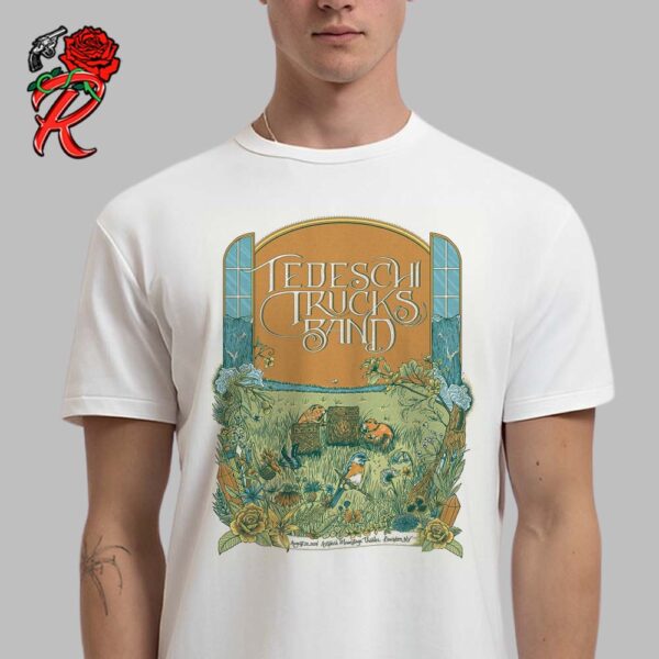 Tedeschi Trucks Band Merch Poster For Lewiston NY At Artpark Mainstage Theater On August 20 2024 Classic T-Shirt