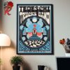 Tyler Childers Poster For Show In Missoula MT At Washington Grizzly Stadium On August 24th 2024 Wall Decor Poster Canvas