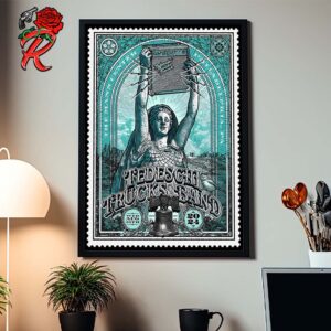 Tedeschi Trucks Band Poster For Philadelphia PA At The Mann Center On August 28th 2024 Home Decor Poster Canvas