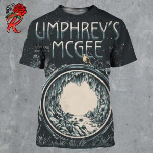 Umphreys McGee Grundy County TN Gig Poster At The Caverns On August 25 2024 All Over Print Shirt