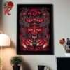 Metallica M72 Edmonton Alberta Night 2 Poster Tonight At Commonwealth Stadium Canada On August 25 2024 M72 North American Tour Home Decor Poster Canvas