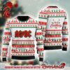 ACDC Angus Young Under The Snowy Night 2024 Christmas Ugly Sweater