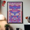 King Gizzard And The Lizard Wizard Poster For Tonight Show In St Louis Missouri At The Factory On September 5 2024 Home Decor Poster Canvas