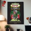 Green Day The Saviors Tour Concert Poster In Austin Texas At Germania Insurance Amphitheater On September 10 2024 Home Decor Poster Canvas