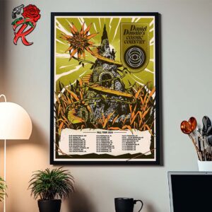 Daniel Donato Cosmic Country Fall Tour 2024 North American Tour Dates Home Decor Poster Canvas