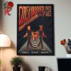 Slipknot Merch Poster In Dallas Texas At Dos Equis Pavilion On September 18 2024 25th Anniversary 2024 Tour Home Decor Poster Canvas