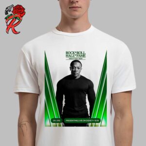 Dr Dre In Rock And Roll Hall Of Fame Induction 2024 Poster Classic T-Shirt