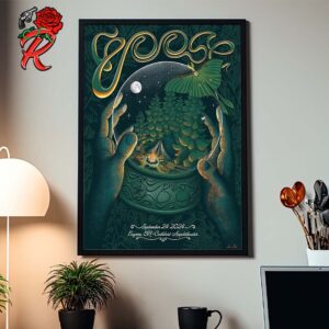 Goose Poster For Cuthbert Amphitheater In Eugene Oregon On September 24 2024 Home Decor Poster Canvas