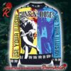 Guns N Roses Welcome To The Jingle Cross Holiday Logo Ugly Christmas Sweater