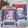 Iron Maiden The Trooper Holiday Red Knitted Christmas Sweater