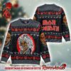 Iron Maiden Trooper Santa Eddie From The Trooper Holiday Maiden Christmas Ugly Christmas Sweater