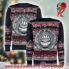 Iron Maiden Senjutsu Samurai Eddie Holiday Knitted Ugly Christmas Sweater