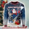 Iron Maiden The Number of the Beast Eddie And The Little Devil Ugly Christmas Sweater