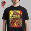 Rolling Stones Hackney Diamonds Tour 2024 Tour Dates List Poster Collectionzz Collaborations The Signature Tongue Logos Tree Artwork Unisex T-Shirt