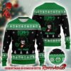 Kiss Band Tommy Thayer With Signature Holiday Gift Blue Ugly Christmas Ugly Sweater