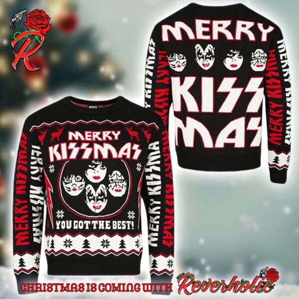 Kiss Merry Kissmas You Got The Best Ugly Christmas Sweater