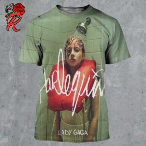 Lady Gaga Harlequin Album Cover All Over Print Shirt