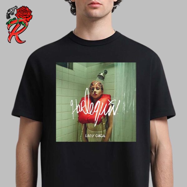 Lady Gaga Harlequin Album Cover Unisex T-Shirt