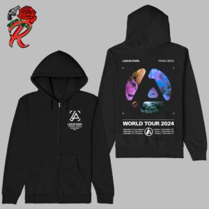 Linkin Park From Zero World Tour Two Sides Zip Hoodie T-Shirt