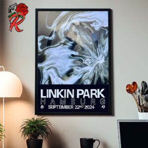 Linkin Park Hamburg Germany From Zero Tour Poster On September 22 2024 Home Decor Poster Canvas