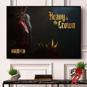 Linkin Park Heavy Is The Crown League Of Legends World Championship Anthem For 2024 Home Decor Poster Canvas