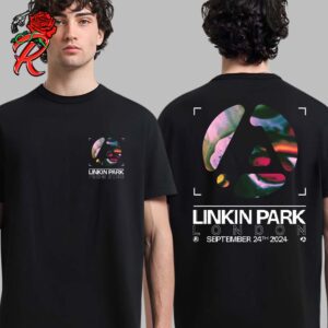 Linkin Park London UK From Zero Tour Merch Tee At The O2 On September 24 2024 Two Sides Unisex T-Shirt