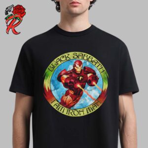 Marvel Iron Man By Black Sabbath I Am Iron Man Vintage Style Unisex T Shirt Reverholic