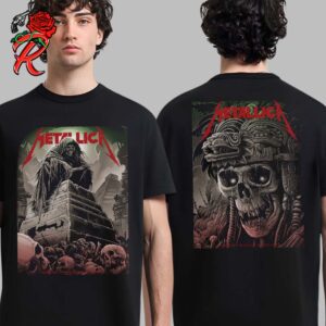 Metallica M72 CDMX Mexico City Full Shows Combined Poster At Estadio GNP Seguros On September 20 And 22 2024 M72 North American Tour Two Sides Unisex T-Shirt