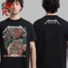 Iron Maiden The Future Past World Tour 2024 Tour Dates Japan Exclusive Omakase Chef Eddie And Samurai Eddie Two Sides Unisex T-Shirt