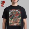 Metallica M72 CDMX Mexico City Night 3 Merch Tee At Estadio GNP Seguros On September 27 2024 Aztec Warriors Artwork By Juan Ma Orozco Two Sides Unisex T-Shirt