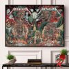 Metallica M72 CDMX Mexico City Weekend 2 Full Shows Combined Poster At Estadio GNP Seguros On September 27 And 29 2024 Aztec Empire Artwork Home Decor Poster Canvas