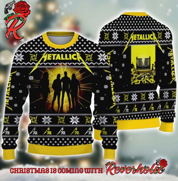 Metallica M72 Seasons Album 2024 Ugly Christmas Sweater