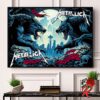 Metallica M72 Seattle WA Night 2 Merch Poster At Lumen Field On September 1 2024 M72 North American Tour Final US No Repeat Weekend The Wolf Art Decor Poster Canvas