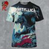 Metallica M72 Seattle WA Full Show Combined Poster At Lumen Field On August 30 And September 01 2024 M72 North American Tour Final US The Wolfs Fight Art Two Sides All Over Print Shirt