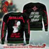 Metallica St Anger Some Kind Of Santa Christmas Style Holiday Merch Ugly Sweater