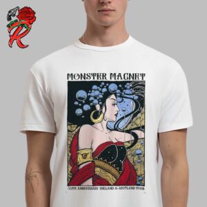 Monster Magnet 35th Anniversary England And Scotland Tour 2024 Thalia The Grace Of Prosperity Artwork Unisex T-Shirt