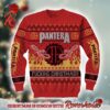 Pantera Christmas From Hell Psycho Holiday Knitted Ugly Christmas Sweater