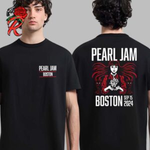 Pearl Jam Event Tee For Boston MA Night 1 At Fenway Park On September 15 2024 The Witch Artwork Two Sides Unisex T-Shirt