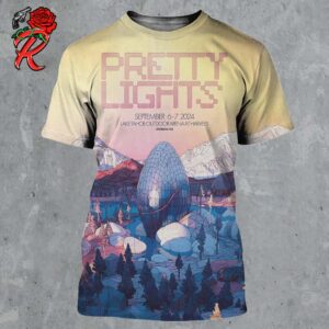 Pretty Lights Merch Poster In Stateline Nevada At Lake Tahoe Outdoor Arena At Harveys On September 6 7 2024 All Over Print Shirt