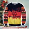 Rammstein En Baum Brennt Flames Ugly Christmas Sweater